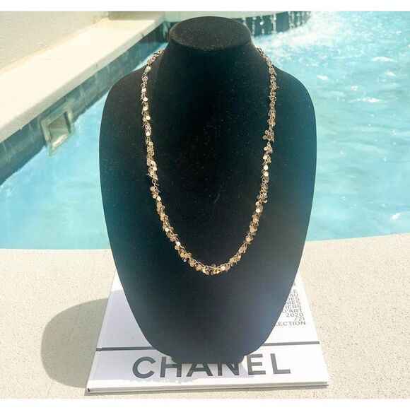 GIANVITO ROSSI Adjustable Gold Charm Necklace - Picture 4 of 6